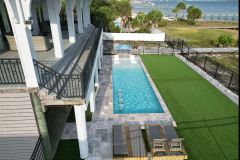 waterfront rental private pool